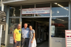 Einkauf Bodenbeläge Teppich-Insel-Holzgerlingen (Baden-Württemberg), 27.07.18