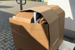 Lieferung unserer Bad- und Sanitärmöbel am 10.08.18