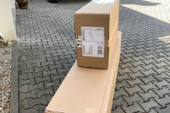 Lieferung unserer Bad- und Sanitärmöbel am 10.08.18