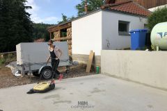 Bodenplatte schleifen am 15.06.2019