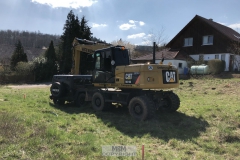 Anlieferung schweres Gerät