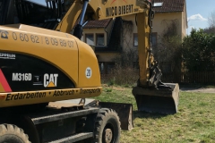Anlieferung schweres Gerät