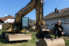 Anlieferung schweres Gerät