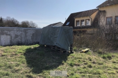Anlieferung schweres Gerät