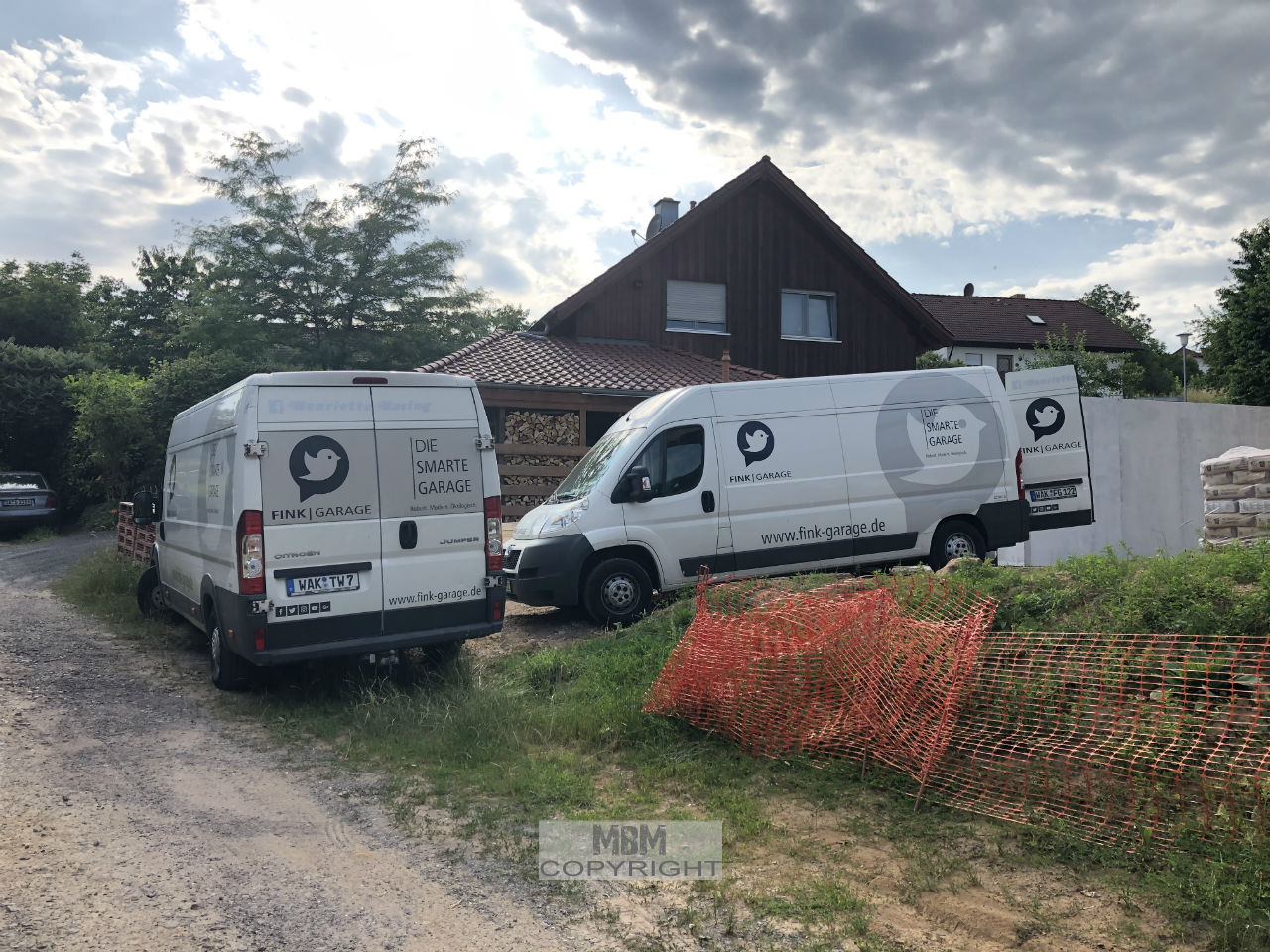 Garage_Aufbau Tag 1_01.07.19