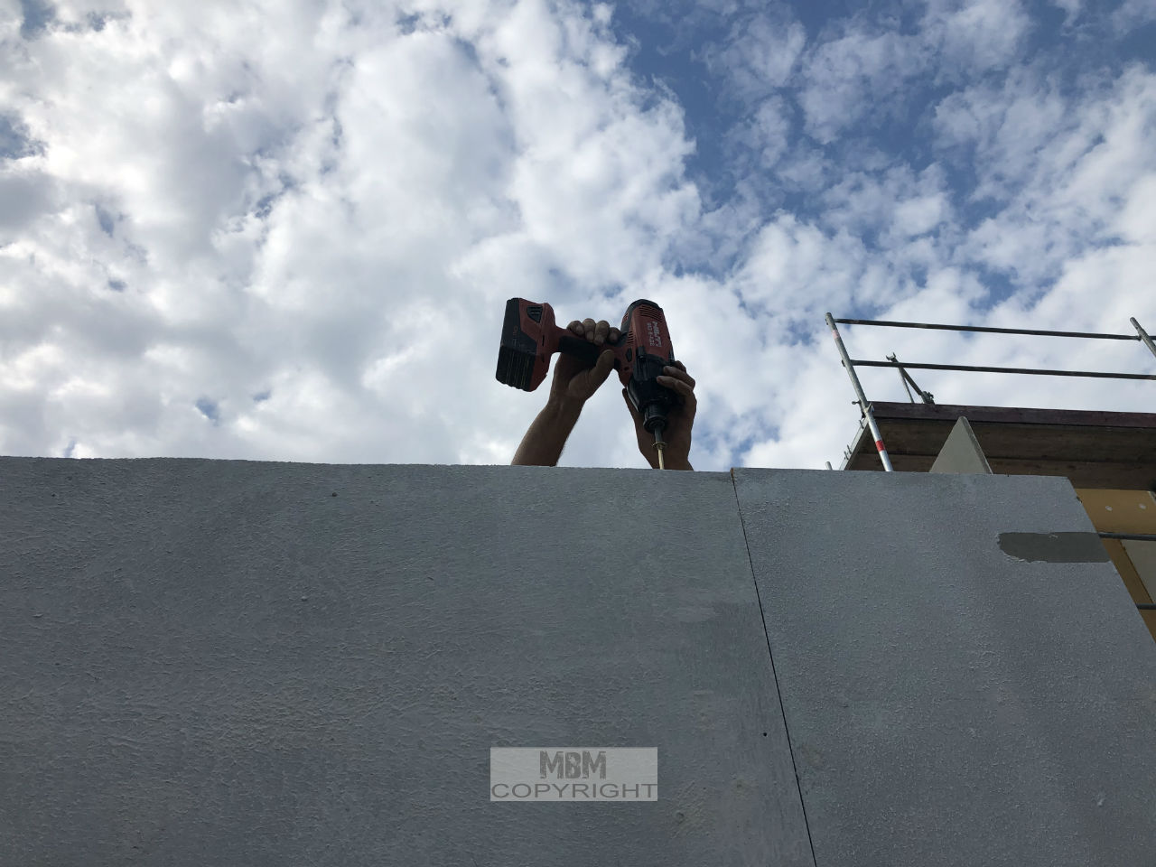 Garage_Aufbau Tag 1_01.07.19