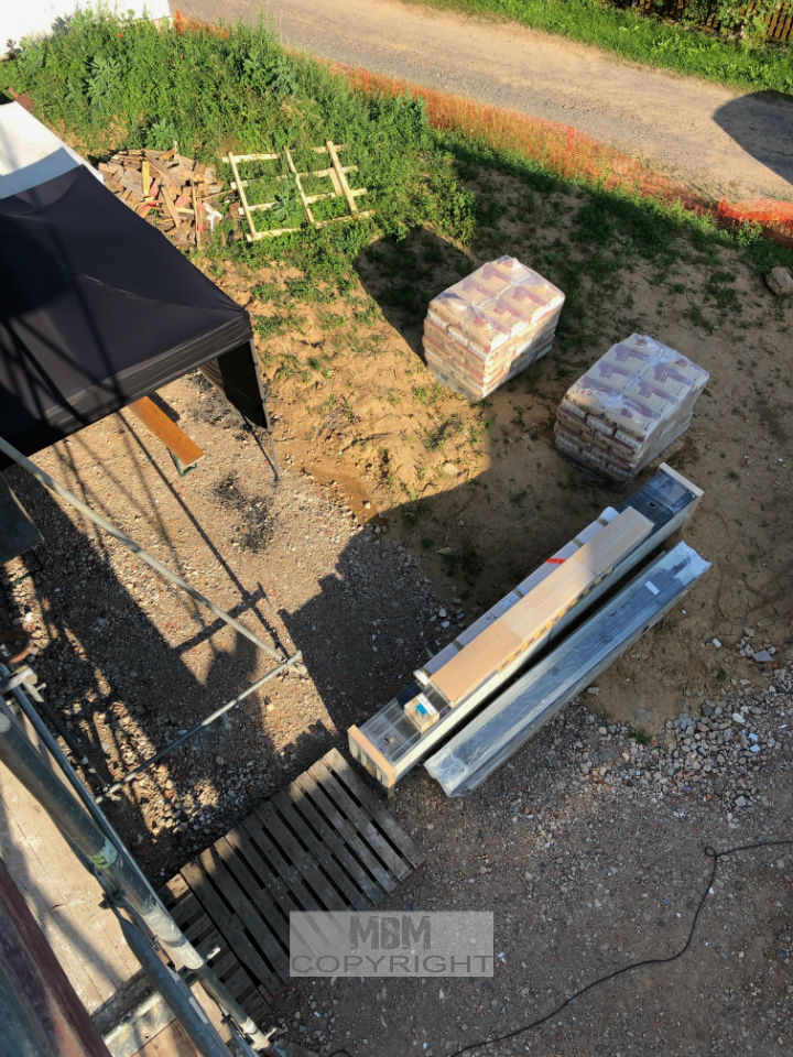 Garage_Aufbau Tag 1_01.07.19