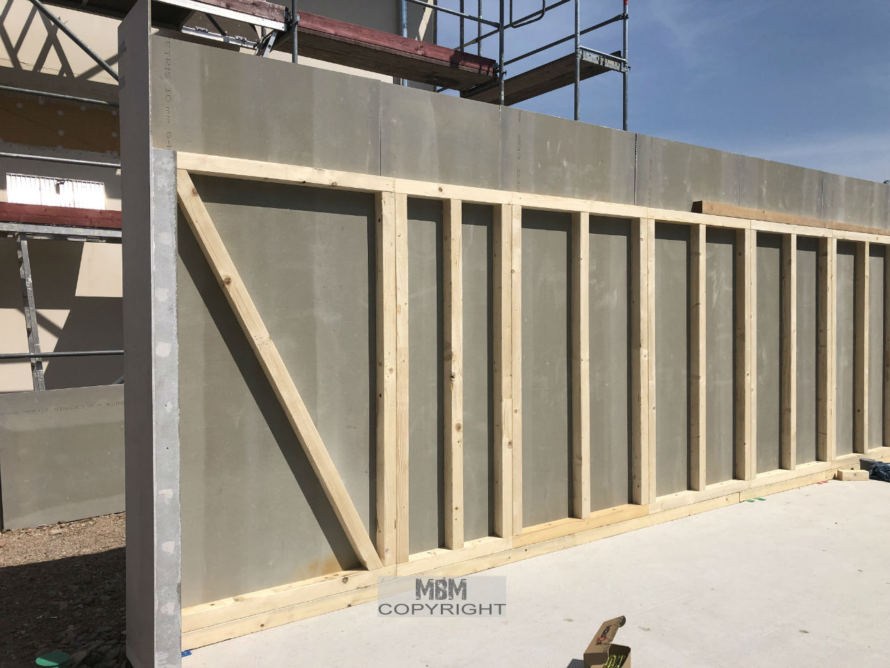 Garage_Aufbau Tag 1_01.07.19