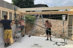 Garage_Aufbau Tag 1_01.07.19