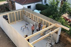 Garage_Aufbau Tag 1_01.07.19