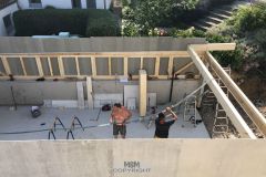Garage_Aufbau Tag 1_01.07.19