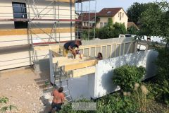 Garage_Aufbau Tag 1_01.07.19