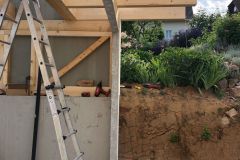 Garage_Aufbau Tag 1_01.07.19