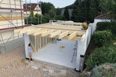 Garage_Aufbau Tag 1_01.07.19