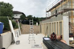 Garage_Aufbau Tag 1_01.07.19