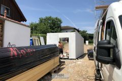 Garage_Aufbau Tag 1_01.07.19