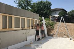 Garage_Aufbau Tag 1_01.07.19