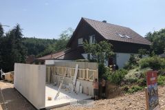 Garage_Aufbau Tag 1_01.07.19