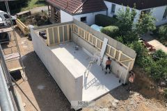 Garage_Aufbau Tag 1_01.07.19