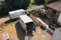 Garage_Aufbau Tag 1_01.07.19