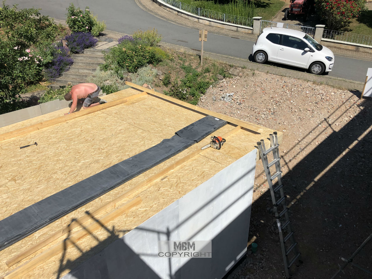 Garage_Aufbau Tag 2_02.07.19