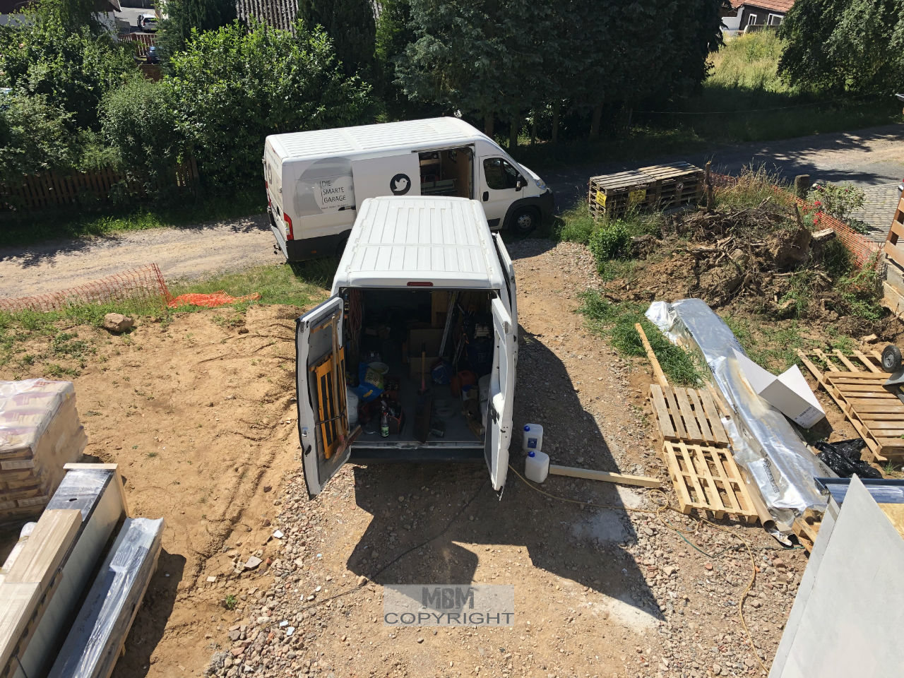 Garage_Aufbau Tag 2_02.07.19