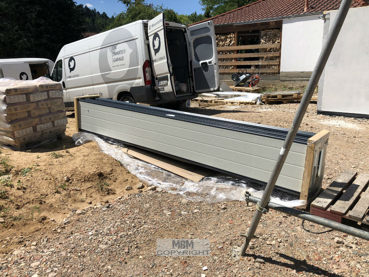 Garage_Aufbau Tag 2_02.07.19