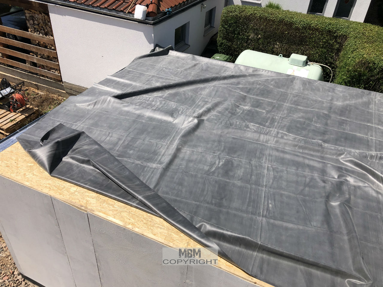 Garage_Aufbau Tag 2_02.07.19