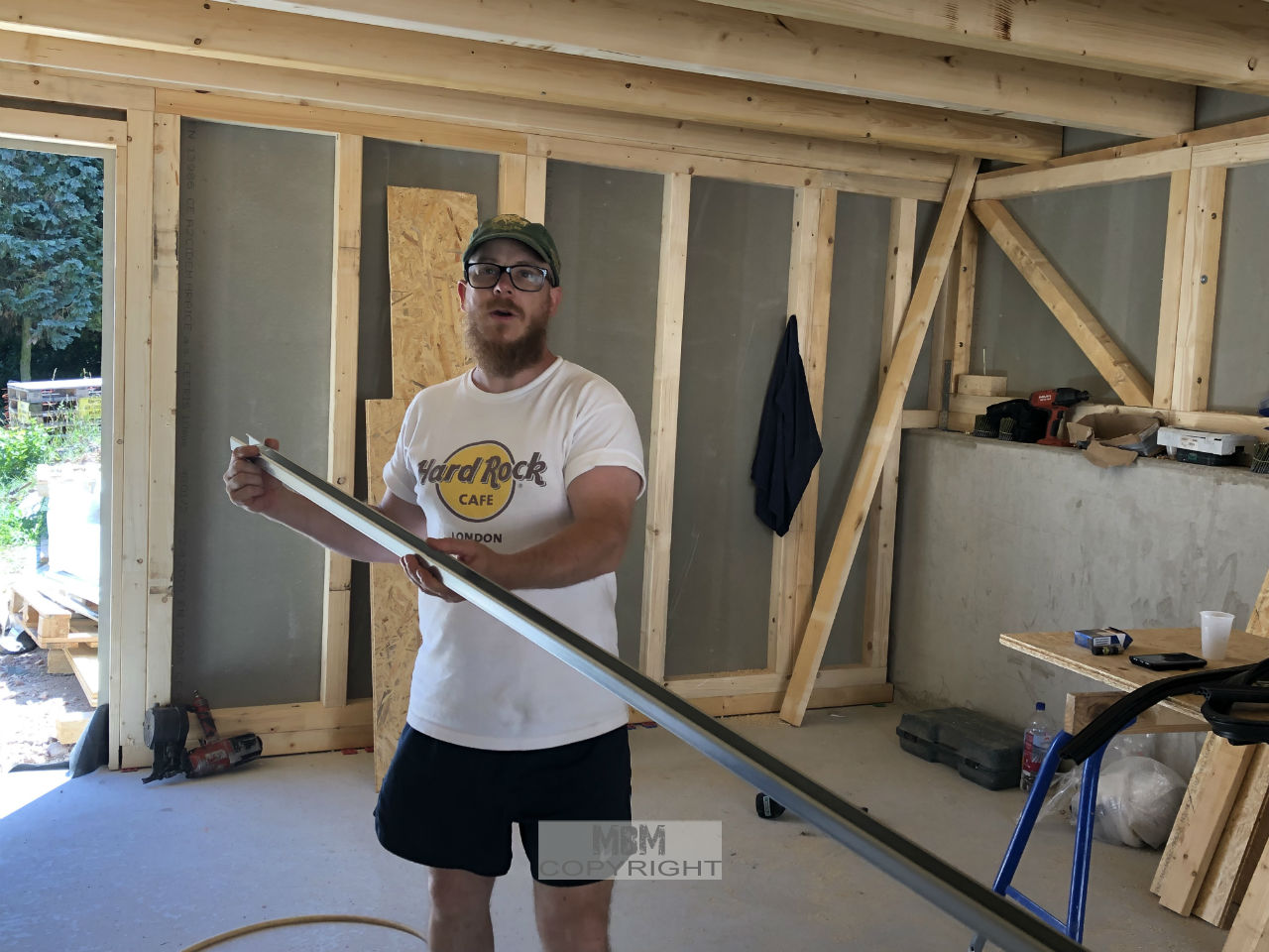 Garage_Aufbau Tag 2_02.07.19