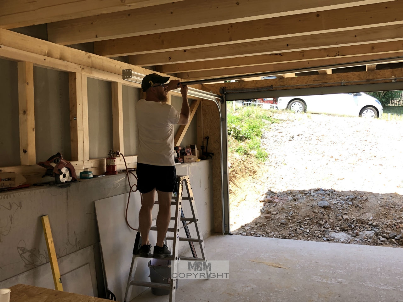 Garage_Aufbau Tag 2_02.07.19