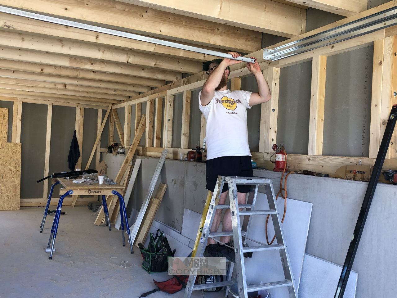 Garage_Aufbau Tag 2_02.07.19