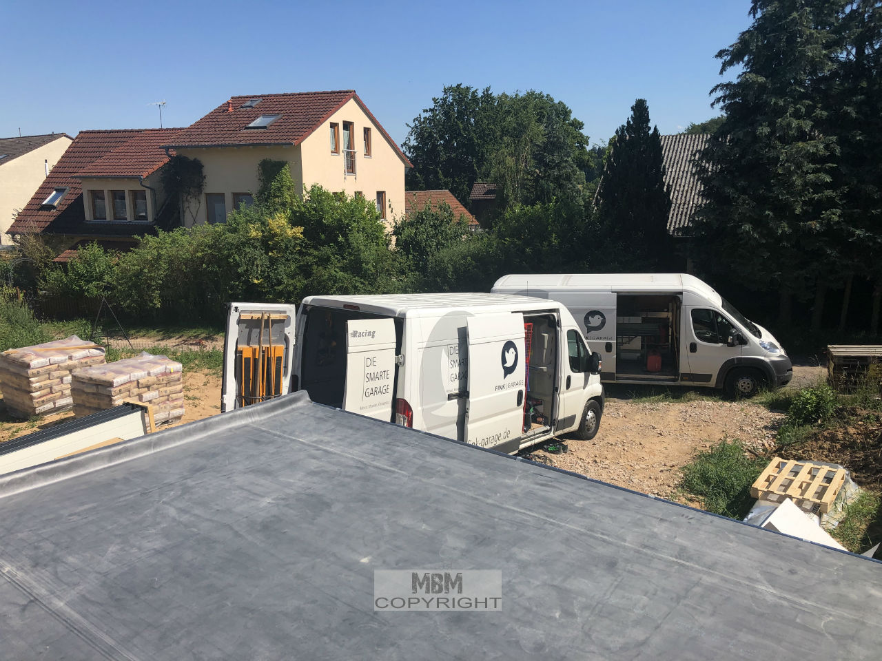 Garage_Aufbau Tag 2_02.07.19