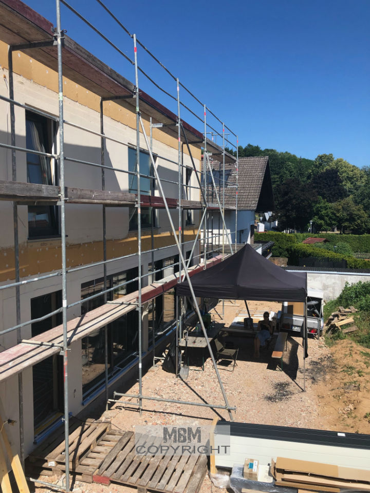 Garage_Aufbau Tag 2_02.07.19