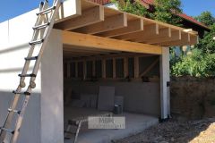 Garage_Aufbau Tag 2_02.07.19