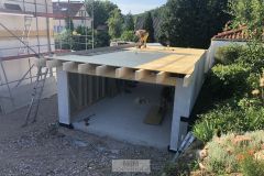 Garage_Aufbau Tag 2_02.07.19