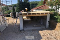 Garage_Aufbau Tag 2_02.07.19