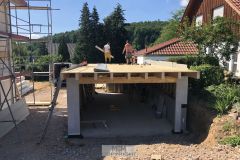 Garage_Aufbau Tag 2_02.07.19