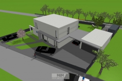 Luftbildansicht von Nordwesten