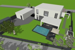 Luftbildansicht von Süden