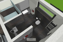 Luftbild Badezimmer (OG)