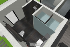 Luftbild Badezimmer (OG)