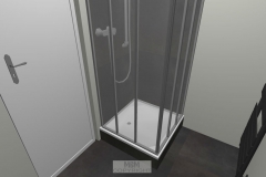 Luftbild vom Gäste-WC