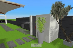 Outdoor-Dusche (geplant)