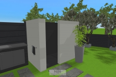 Outdoor-Dusche (geplant)