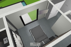 Luftbild Schlafzimmer